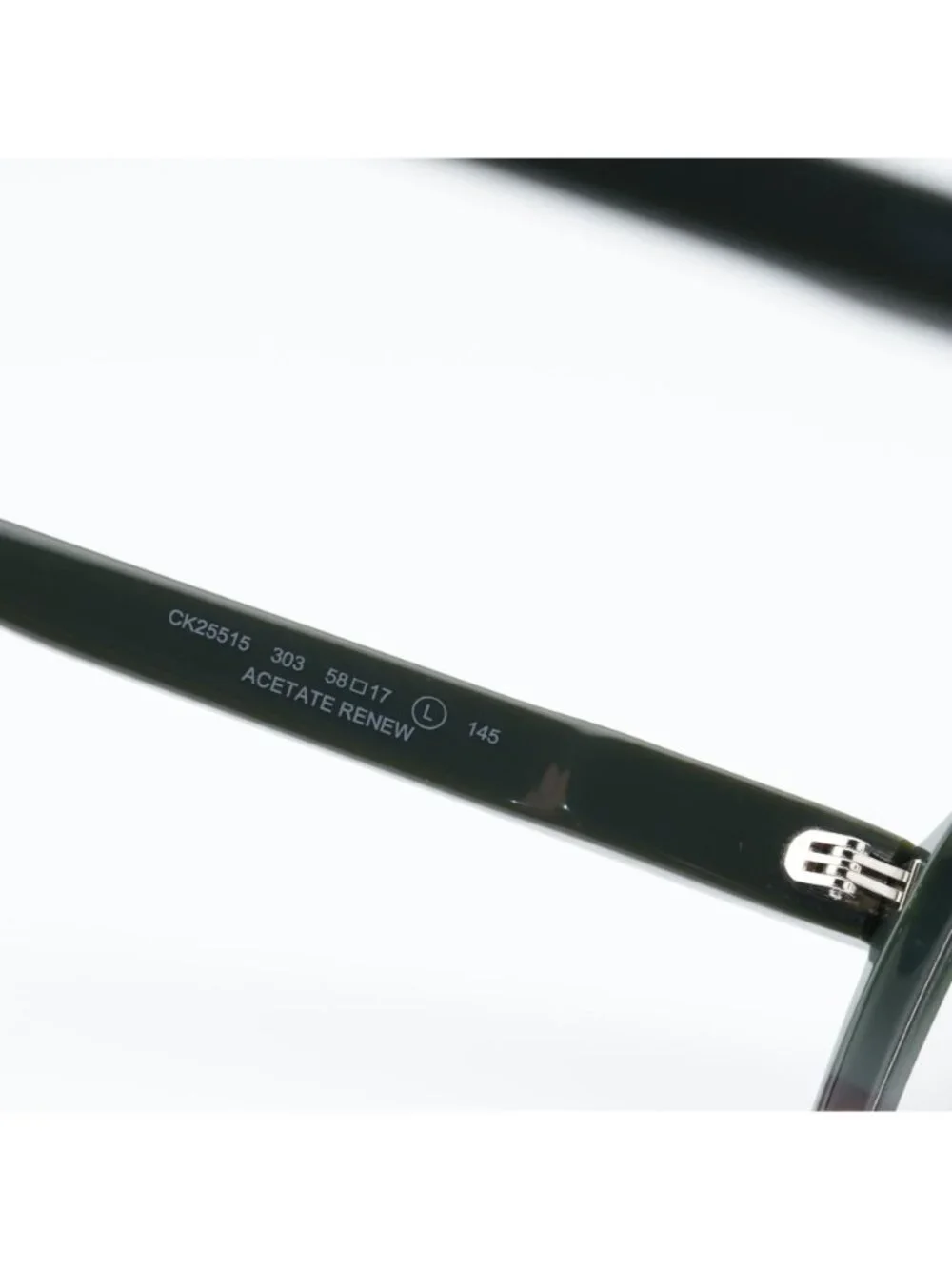 Calvin Klein CK25515 303 Eyeglasses Green / Havana 58mm Square Frame